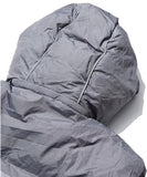 オベルー(OVERR) ESSAY.3 GRAY WASHING SCOTCH LONG DOWN PADDING