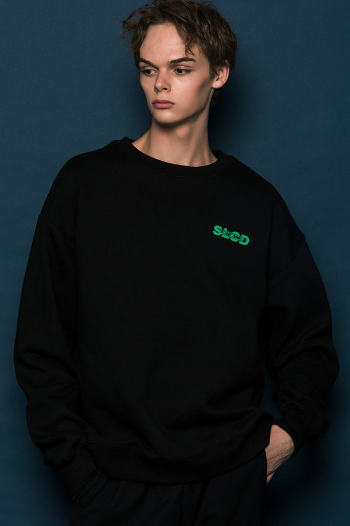 スローアシッド(SLOW ACID) SLCD Sweatshirt (BLACK)