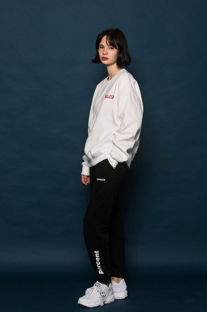 スローアシッド(SLOW ACID) SLCD Sweatshirt (WHITE)