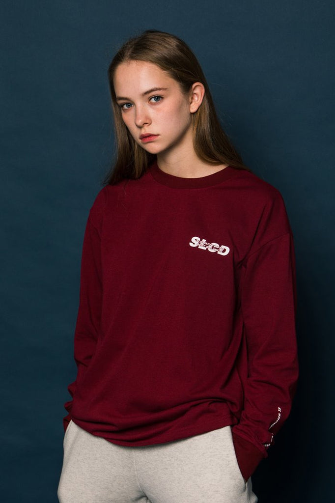 スローアシッド(SLOW ACID) SLCD Long-T (BURGUNDY)