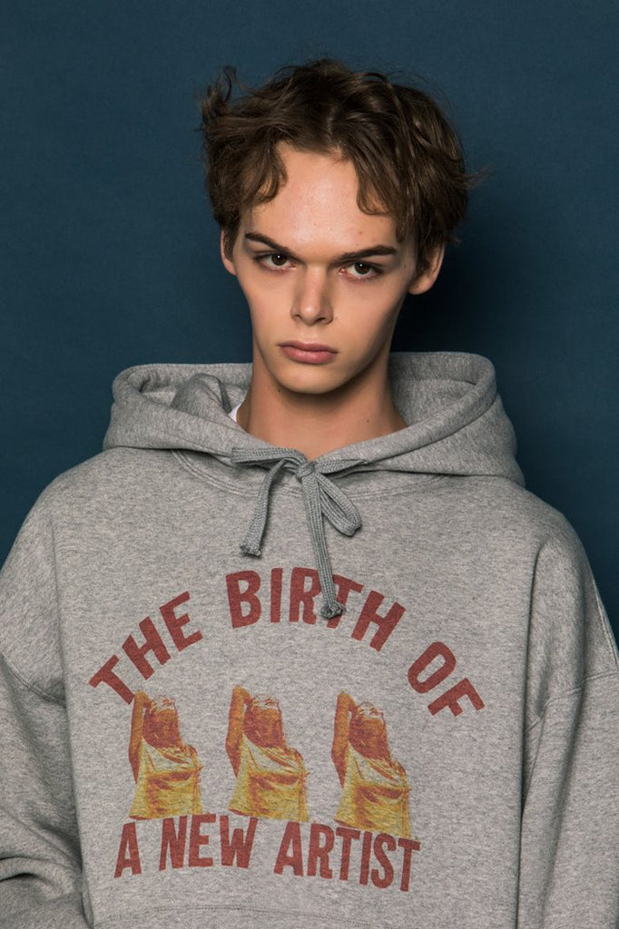 スローアシッド(SLOW ACID) GIRLS Hoodie (GREY)