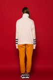 スローアシッド(SLOW ACID) 3LINE Turtleneck Sweatshirt (IVORY)