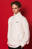 スローアシッド(SLOW ACID) SLCD Half Zipup Fleece (WHITE)