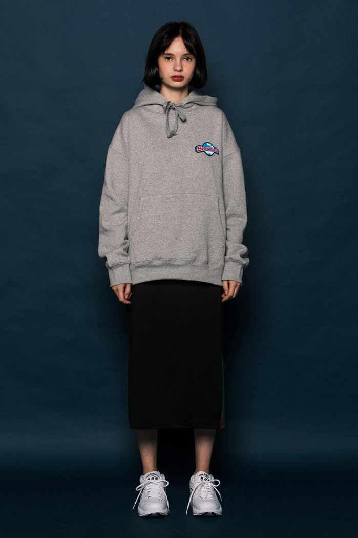 スローアシッド(SLOW ACID) Worldtour Hoodie (GREY)