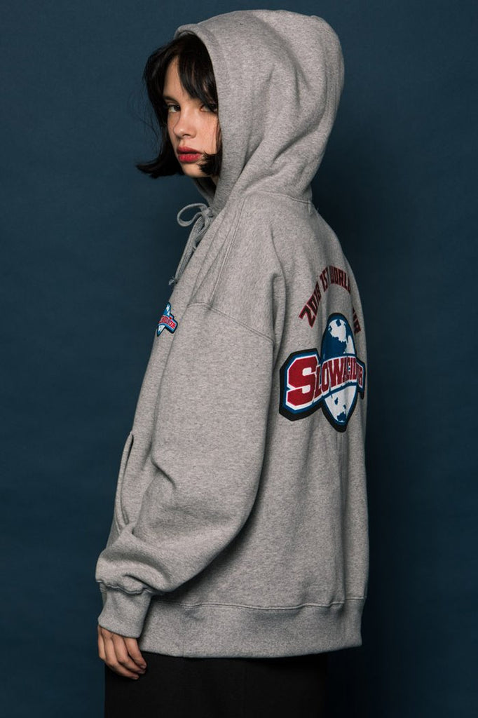 スローアシッド(SLOW ACID) Worldtour Hoodie (GREY)