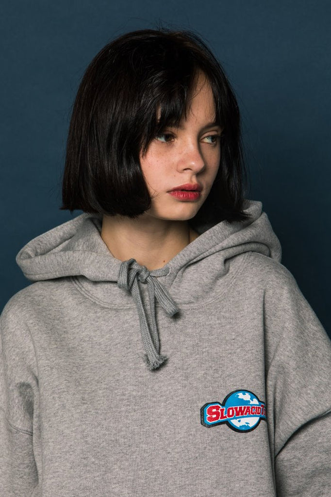 スローアシッド(SLOW ACID) Worldtour Hoodie (GREY)