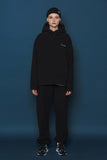 スローアシッド(SLOW ACID) Heavy Fleece Hoodie (BLACK)