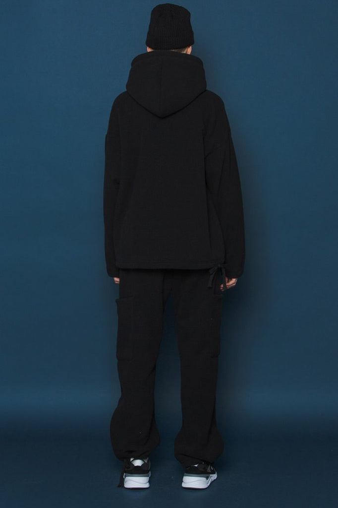 スローアシッド(SLOW ACID) Heavy Fleece Hoodie (BLACK)