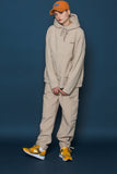 スローアシッド(SLOW ACID) Heavy Fleece Hoodie (BEIGE)