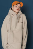 スローアシッド(SLOW ACID) Heavy Fleece Hoodie (BEIGE)