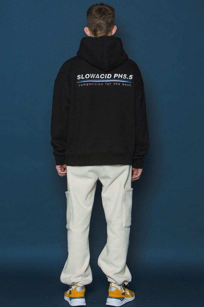 スローアシッド(SLOW ACID) Forthebest Hoodie (BLACK)