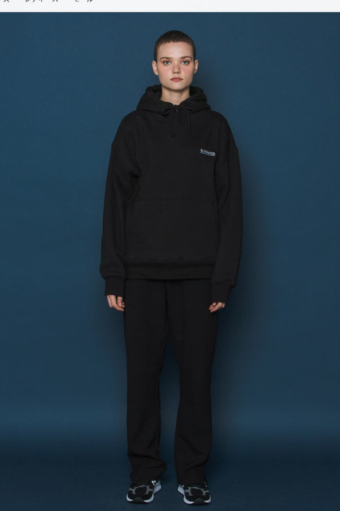 スローアシッド(SLOW ACID) Forthebest Hoodie (BLACK)