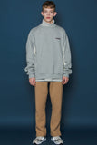 スローアシッド(SLOW ACID) Two-tone Sleeve Sweatshirt (GREY)