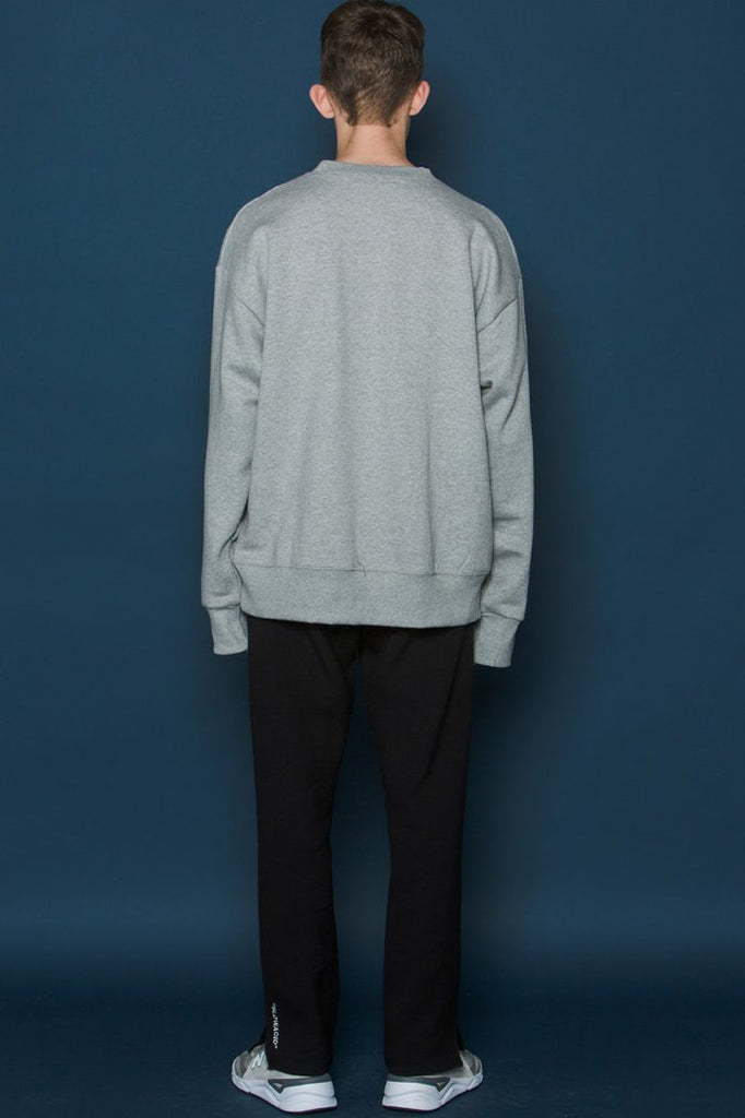 スローアシッド(SLOW ACID) Orangebox Logo Sweatshirt (GREY)