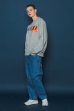 スローアシッド(SLOW ACID) Orangebox Logo Sweatshirt (GREY)