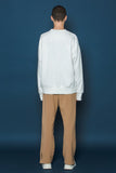 スローアシッド(SLOW ACID) Orangebox Logo Sweatshirt (WHITE)