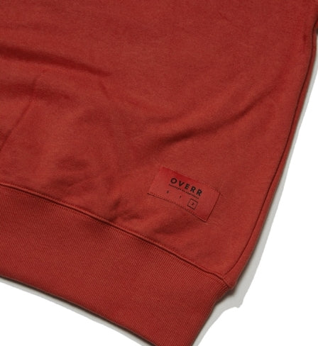 オベルー(OVERR) 18FW CIRCLE BS ORANGE PIPING HOODIE