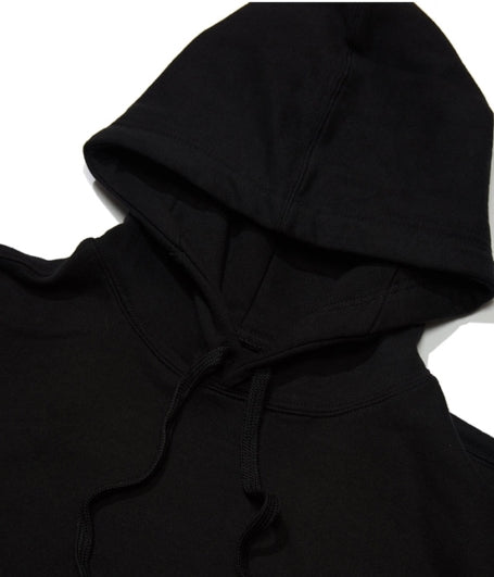 オベルー(OVERR) 18FW VELCRO BLACK HOODIE