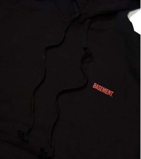 オベルー(OVERR) 18FW VELCRO BLACK HOODIE