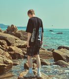 オベルー(OVERR) 18SU FLUCTUATION BLACK TEE