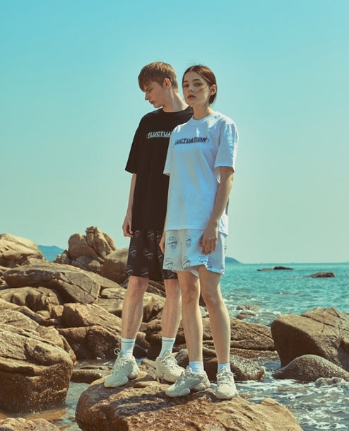 オベルー(OVERR) 18SU FLUCTUATION BLACK TEE