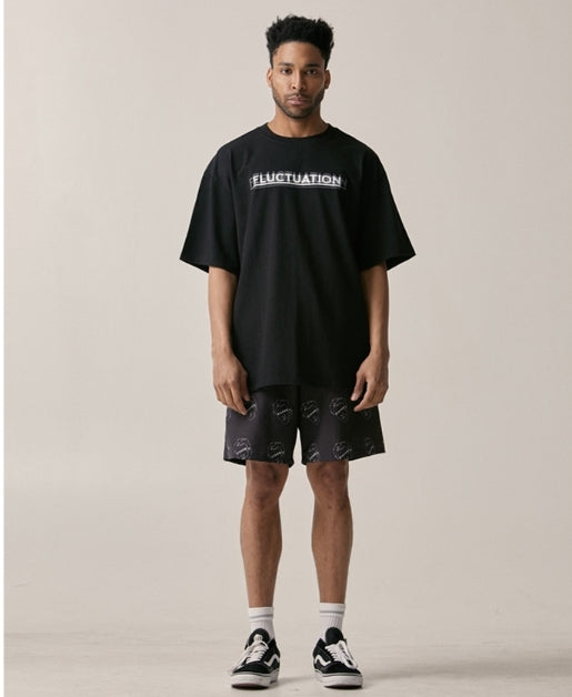 オベルー(OVERR) 18SU FLUCTUATION BLACK TEE