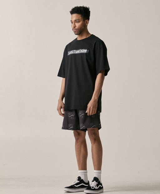 オベルー(OVERR) 18SU FLUCTUATION BLACK TEE