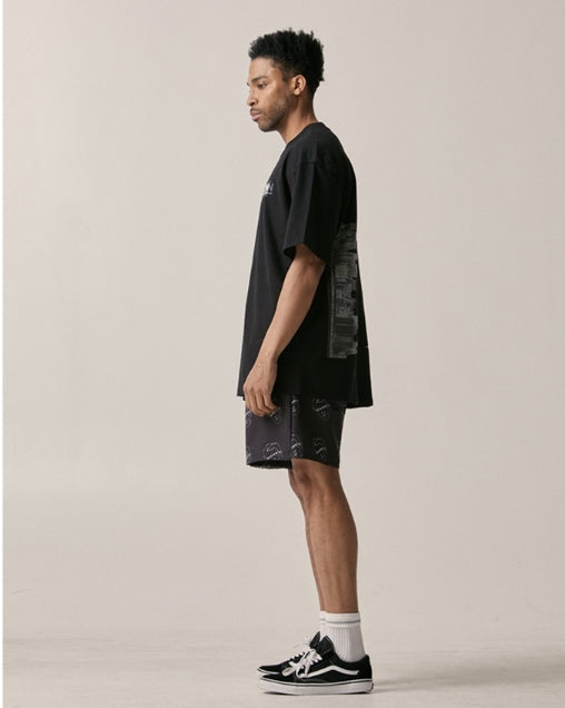 オベルー(OVERR) 18SU FLUCTUATION BLACK TEE