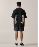 オベルー(OVERR) 18SU FLUCTUATION BLACK TEE