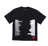 オベルー(OVERR) 18SU FLUCTUATION BLACK TEE