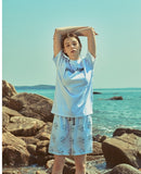 オベルー(OVERR) 18SU FLUCTUATION WHITE TEE