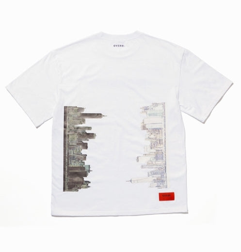 オベルー(OVERR) 18SU FLUCTUATION WHITE TEE