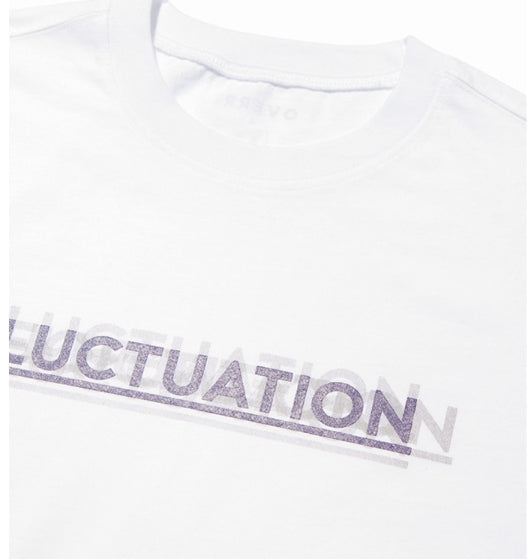 オベルー(OVERR) 18SU FLUCTUATION WHITE TEE