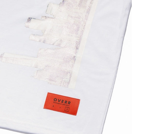 オベルー(OVERR) 18SU FLUCTUATION WHITE TEE