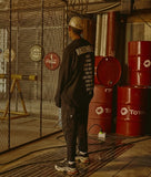 オベルー(OVERR) 18FW NON CLOSED BLACK SWEATSHIRTS