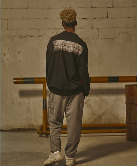オベルー(OVERR) 18FW BLACK SWEATSHIRTS