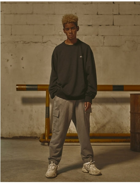 オベルー(OVERR) 18FW BLACK SWEATSHIRTS