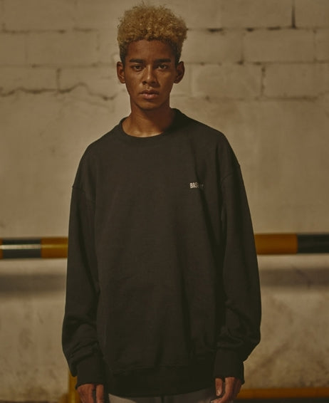 オベルー(OVERR) 18FW BLACK SWEATSHIRTS
