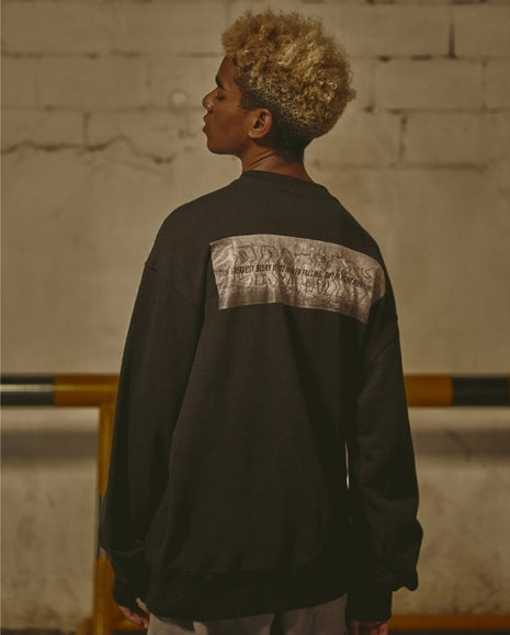 オベルー(OVERR) 18FW BLACK SWEATSHIRTS