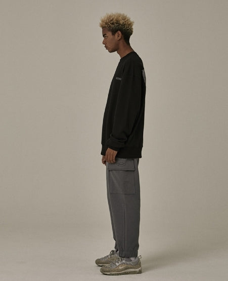 オベルー(OVERR) 18FW BLACK SWEATSHIRTS