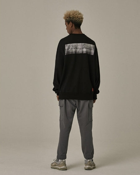 オベルー(OVERR) 18FW BLACK SWEATSHIRTS