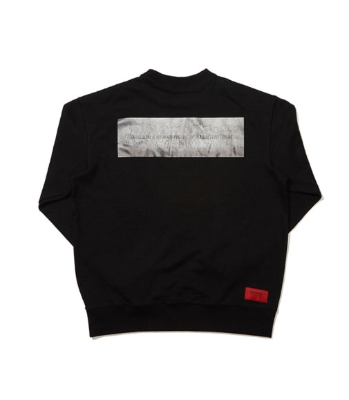 オベルー(OVERR) 18FW BLACK SWEATSHIRTS