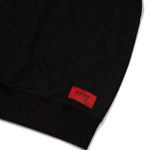 オベルー(OVERR) 18FW BLACK SWEATSHIRTS