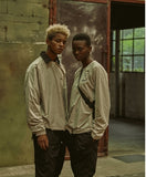 オベルー(OVERR) 18FW RUSTLING GRAY WINDCHEATER