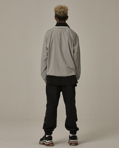 オベルー(OVERR) 18FW RUSTLING GRAY WINDCHEATER
