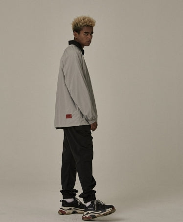 オベルー(OVERR) 18FW RUSTLING GRAY WINDCHEATER