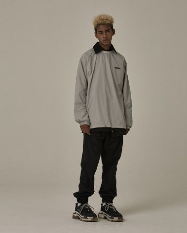 オベルー(OVERR) 18FW RUSTLING GRAY WINDCHEATER