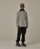 オベルー(OVERR) 18FW RUSTLING GRAY WINDCHEATER
