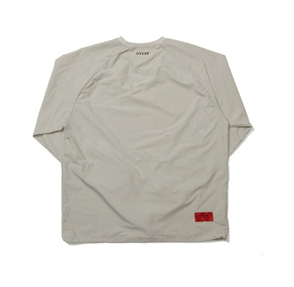 オベルー(OVERR) 18FW RUSTLING GRAY WINDCHEATER