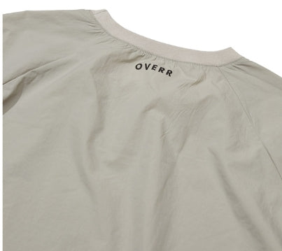 オベルー(OVERR) 18FW RUSTLING GRAY WINDCHEATER